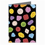 Ecstasy pills pattern Greeting Cards (Pkg of 8)