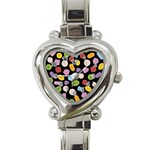 Ecstasy pills pattern Heart Italian Charm Watch