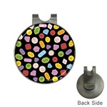 Ecstasy pills pattern Hat Clips with Golf Markers