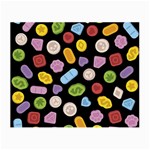 Ecstasy pills pattern Small Glasses Cloth