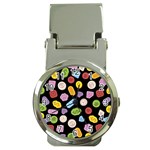 Ecstasy pills pattern Money Clip Watches