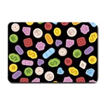 Ecstasy pills pattern Small Doormat