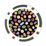 Ecstasy pills pattern Poker Chip Card Guard