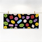 Ecstasy pills pattern Hand Towel