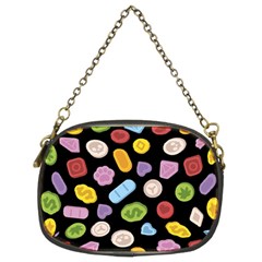 Ecstasy pills pattern Chain Purse (Two Sides) from ArtsNow.com Front