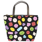 Ecstasy pills pattern Bucket Bag