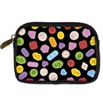 Ecstasy pills pattern Digital Camera Leather Case