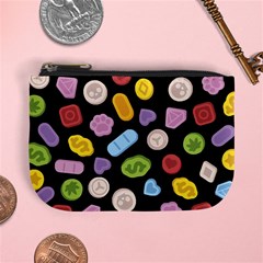 Ecstasy pills pattern Mini Coin Purse from ArtsNow.com Front