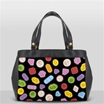 Ecstasy pills pattern Oversize Office Handbag (2 Sides)