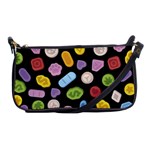 Ecstasy pills pattern Shoulder Clutch Bag