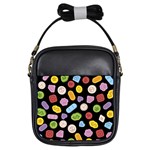 Ecstasy pills pattern Girls Sling Bag