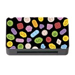 Ecstasy pills pattern Memory Card Reader with CF