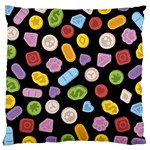 Ecstasy pills pattern Large Cushion Case (One Side)