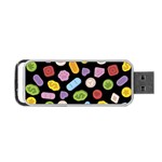 Ecstasy pills pattern Portable USB Flash (Two Sides)