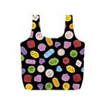 Ecstasy pills pattern Full Print Recycle Bag (S)