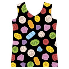 Ecstasy pills pattern Women s Basketball Tank Top from ArtsNow.com Front