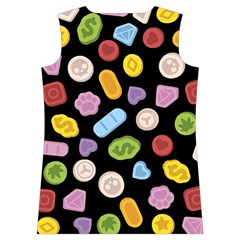 Ecstasy pills pattern Women s Basketball Tank Top from ArtsNow.com Back