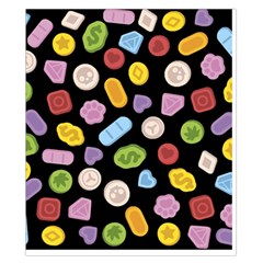 Ecstasy pills pattern Duvet Cover Double Side (California King Size) from ArtsNow.com Back