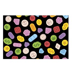 Ecstasy pills pattern Waist Pouch (Small) from ArtsNow.com Loop