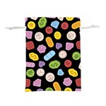 Ecstasy pills pattern Lightweight Drawstring Pouch (M)