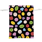 Ecstasy pills pattern Lightweight Drawstring Pouch (XL)