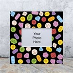 Ecstasy pills pattern White Box Photo Frame 4  x 6 