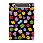 Ecstasy pills pattern A5 Acrylic Clipboard