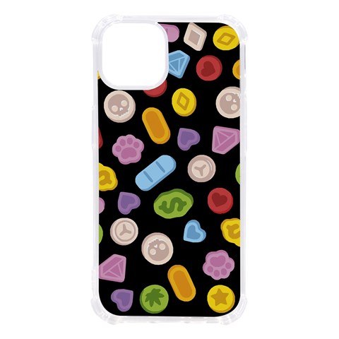 Ecstasy pills pattern iPhone 13 TPU UV Print Case from ArtsNow.com Front