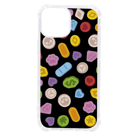 Ecstasy pills pattern iPhone 13 mini TPU UV Print Case from ArtsNow.com Front