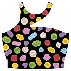 Ecstasy pills pattern Cut Out Top from ArtsNow.com Front