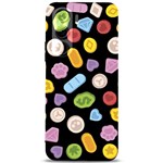 Ecstasy pills pattern Samsung Galaxy S24 Plus 6.7 Inch Black TPU UV Case