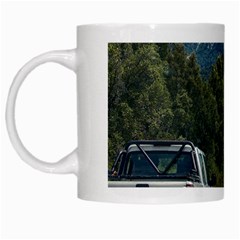 Forest highway, los alerces national park, chubut province, argentina, White Mug from ArtsNow.com Left