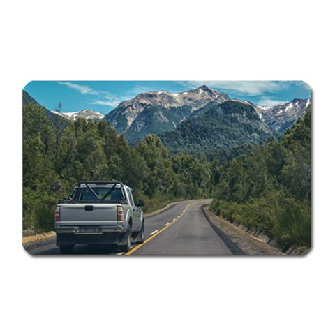 Forest highway, los alerces national park, chubut province, argentina, Magnet (Rectangular) from ArtsNow.com Front