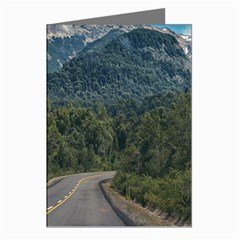 Forest highway, los alerces national park, chubut province, argentina, Greeting Cards (Pkg of 8) from ArtsNow.com Left