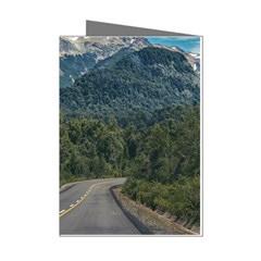 Forest highway, los alerces national park, chubut province, argentina, Mini Greeting Cards (Pkg of 8) from ArtsNow.com Left