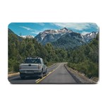 Forest highway, los alerces national park, chubut province, argentina, Small Doormat