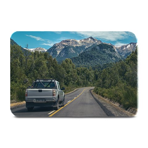 Forest highway, los alerces national park, chubut province, argentina, Plate Mats from ArtsNow.com 18 x12  Plate Mat