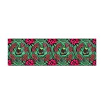 Retro 1880s Flowers Pattern 3 Sticker (Bumper)