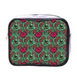 Retro 1880s Flowers Pattern 3 Mini Toiletries Bag (One Side)