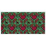 Retro 1880s Flowers Pattern 3 Banner and Sign 8  x 4 