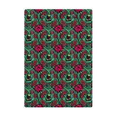 Retro 1880s Flowers Pattern 3 A5 Acrylic Clipboard from ArtsNow.com Back