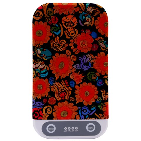 Mid Century Retro Floral 1970s 1960s Pattern 49 Sterilizers from ArtsNow.com Front