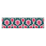 Retro 1880s Flowers Pattern 22 Banner and Sign 4  x 1 