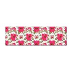 Retro 1880s Flowers Pattern 14 Sticker Bumper (10 pack)