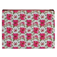 Retro 1880s Flowers Pattern 14 Cosmetic Bag (XXL) from ArtsNow.com Back