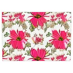 Retro 1880s Flowers Pattern 14 Everyday Shoulder Bag with Pouch Bag from ArtsNow.com Front Pocket