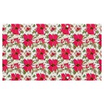 Retro 1880s Flowers Pattern 14 Banner and Sign 7  x 4 