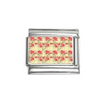 Retro 1880s Flowers Pattern 18 Italian Charm (9mm)