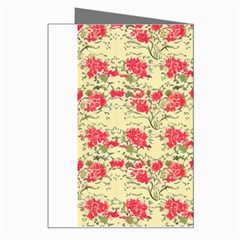 Retro 1880s Flowers Pattern 18 Greeting Card from ArtsNow.com Right