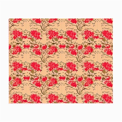 Retro 1880s Flowers Pattern 18 Small Glasses Cloth from ArtsNow.com Front